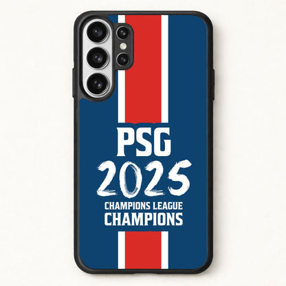 Champion League Winners 25 PSG Phone Case for Galaxy S26 Ultra