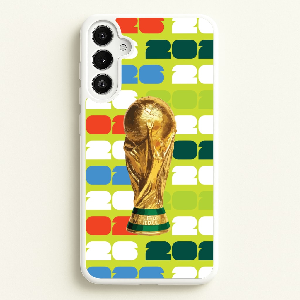 2026 World Cup Trophy Phone Case - Galaxy A34