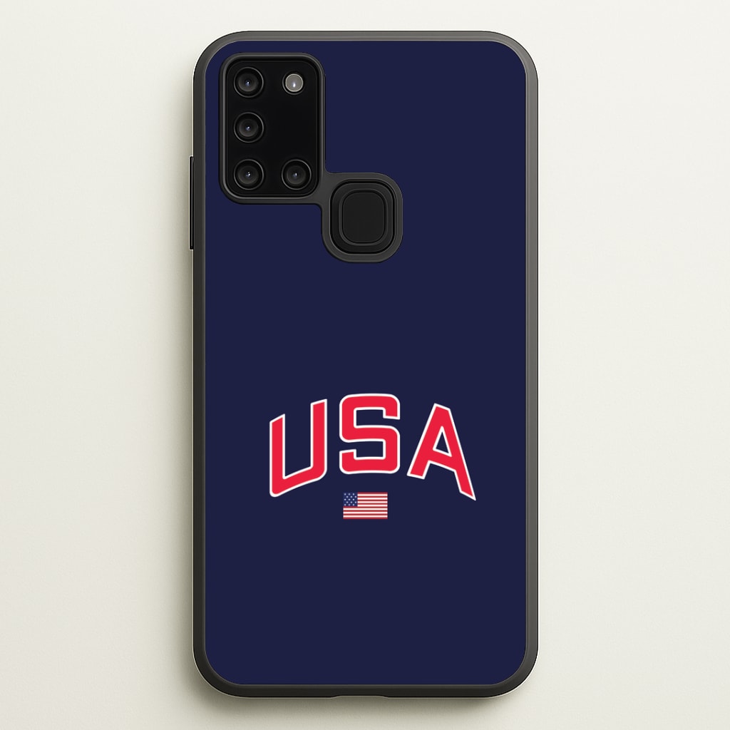 USA Team Kit Phone Case - Galaxy A21s