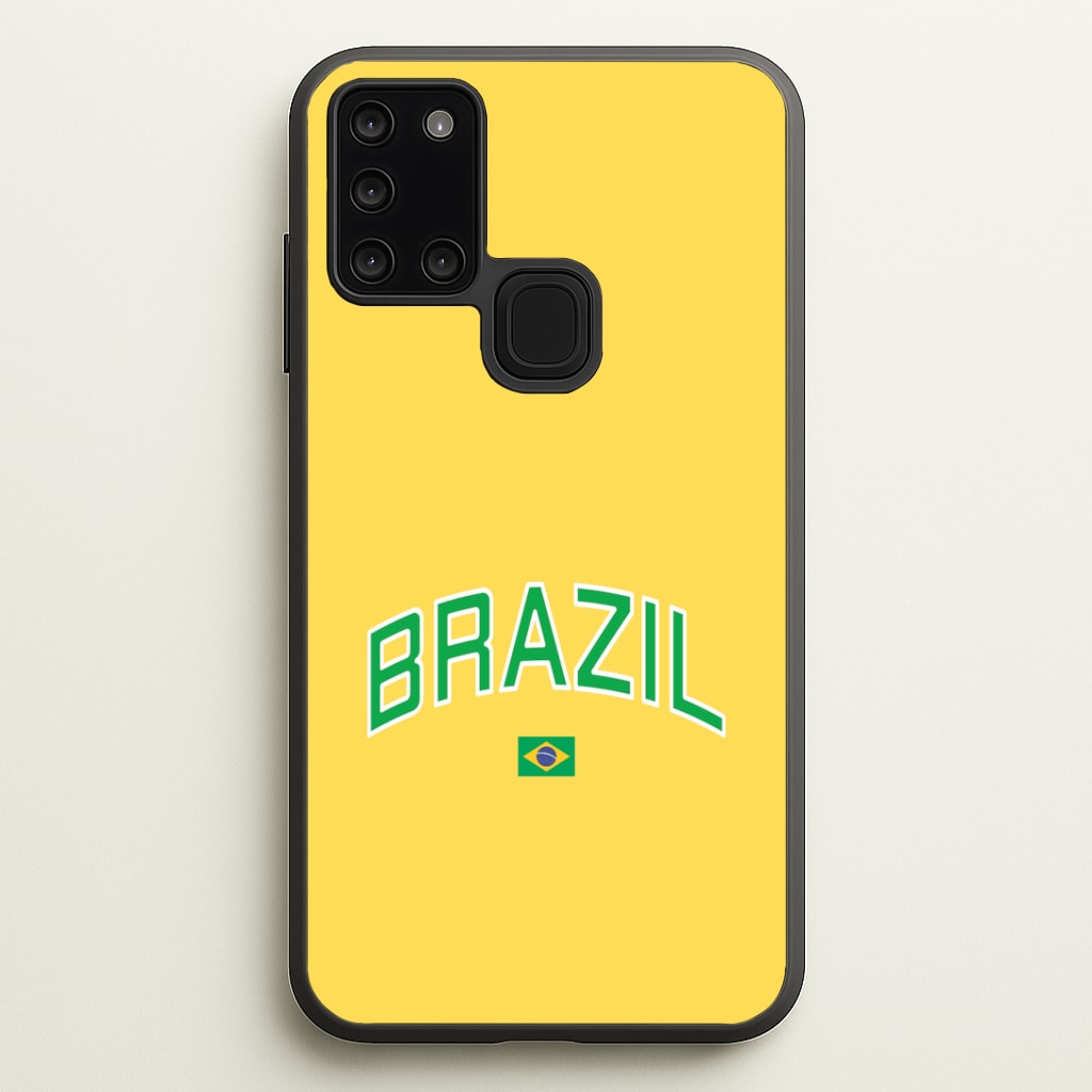 Brazil Team Kit Phone Case - Galaxy A21s