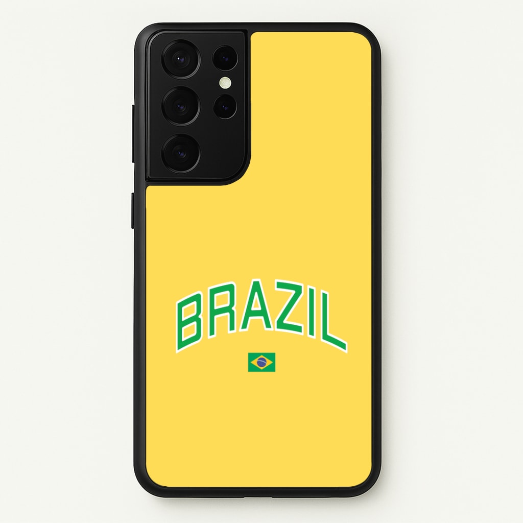 Brazil Team Kit Phone Case - Galaxy S21 Ultra
