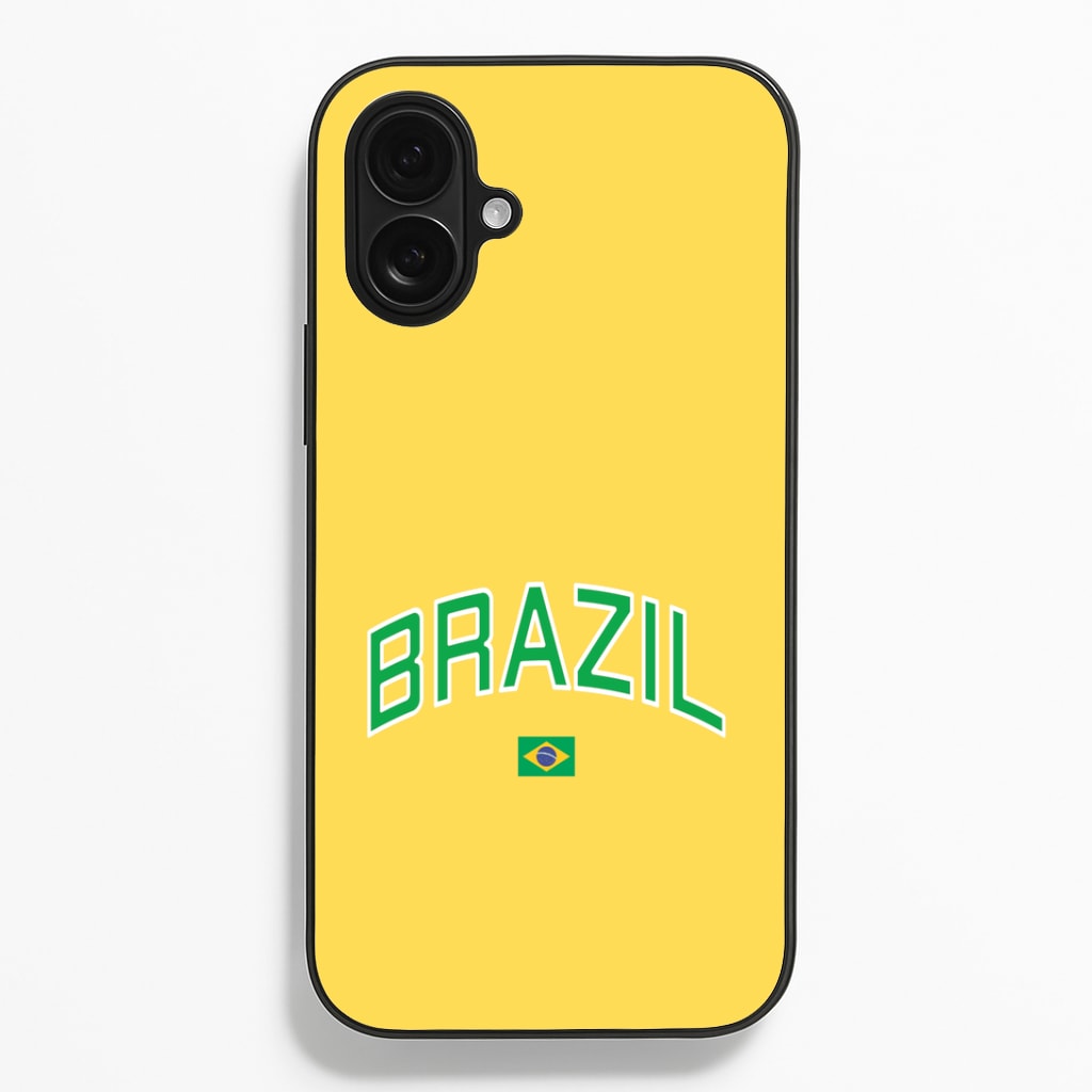 Brazil Team Kit Phone Case - iPhone 16 Plus