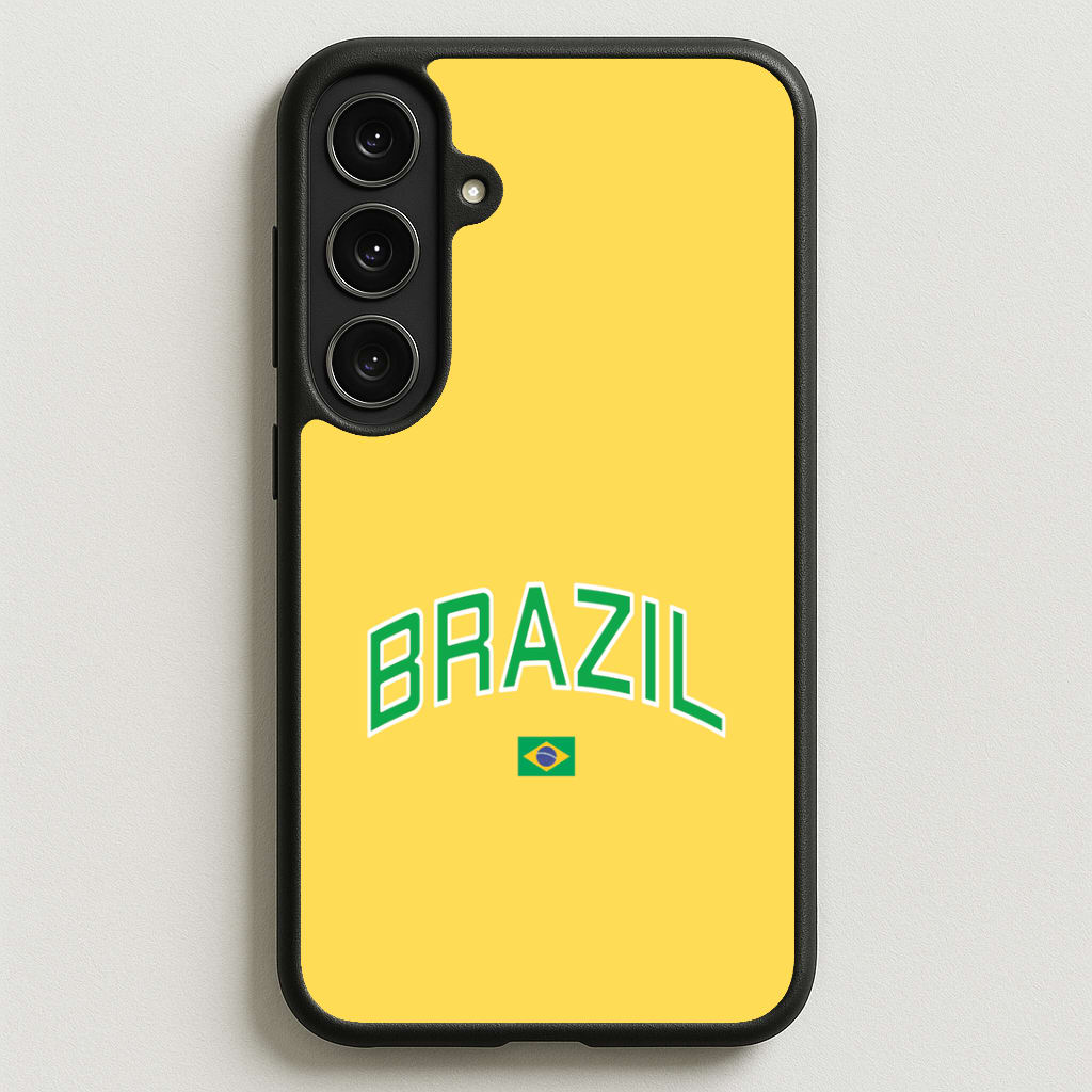 Brazil Team Kit Phone Case - Galaxy S25FE