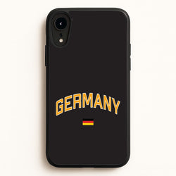 Germany Team Kit Phone Case - iPhone XR