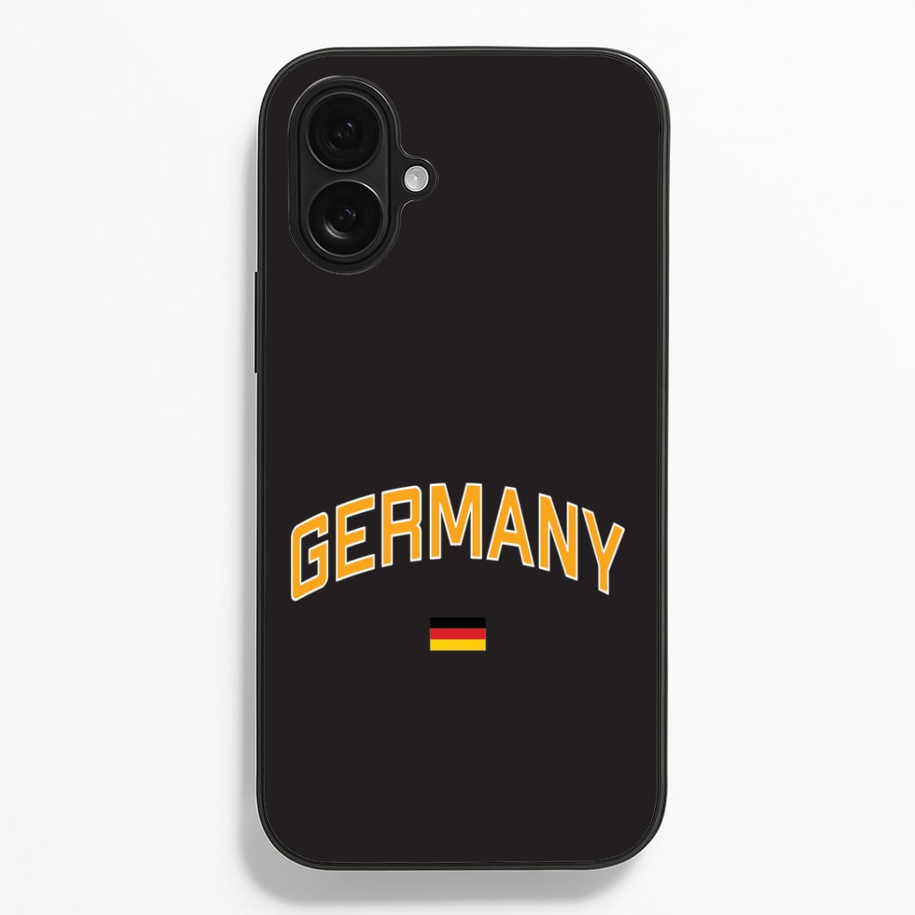 Germany Team Kit Phone Case - iPhone 16 Plus