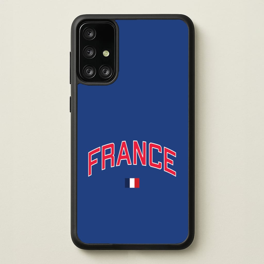 France Team Kit Phone Case - Galaxy A71