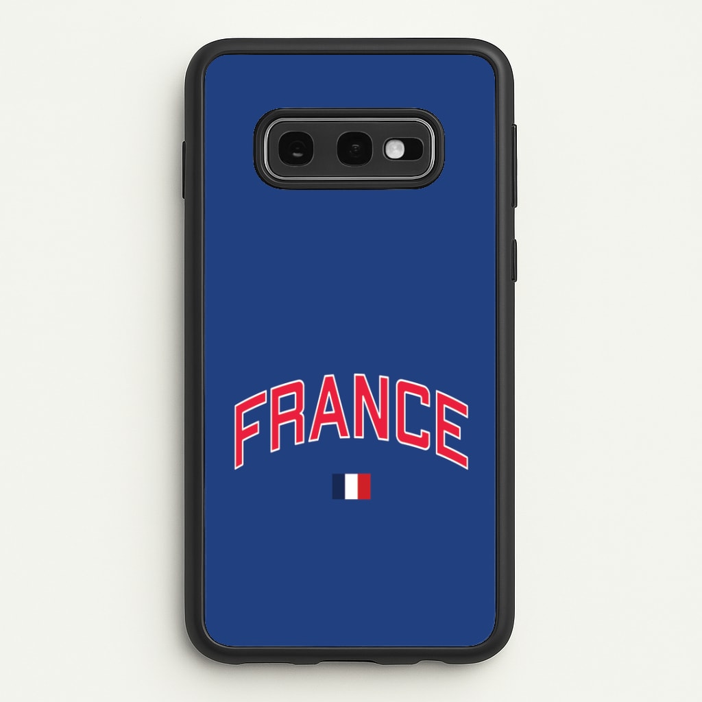 France Team Kit Phone Case - Galaxy S10e