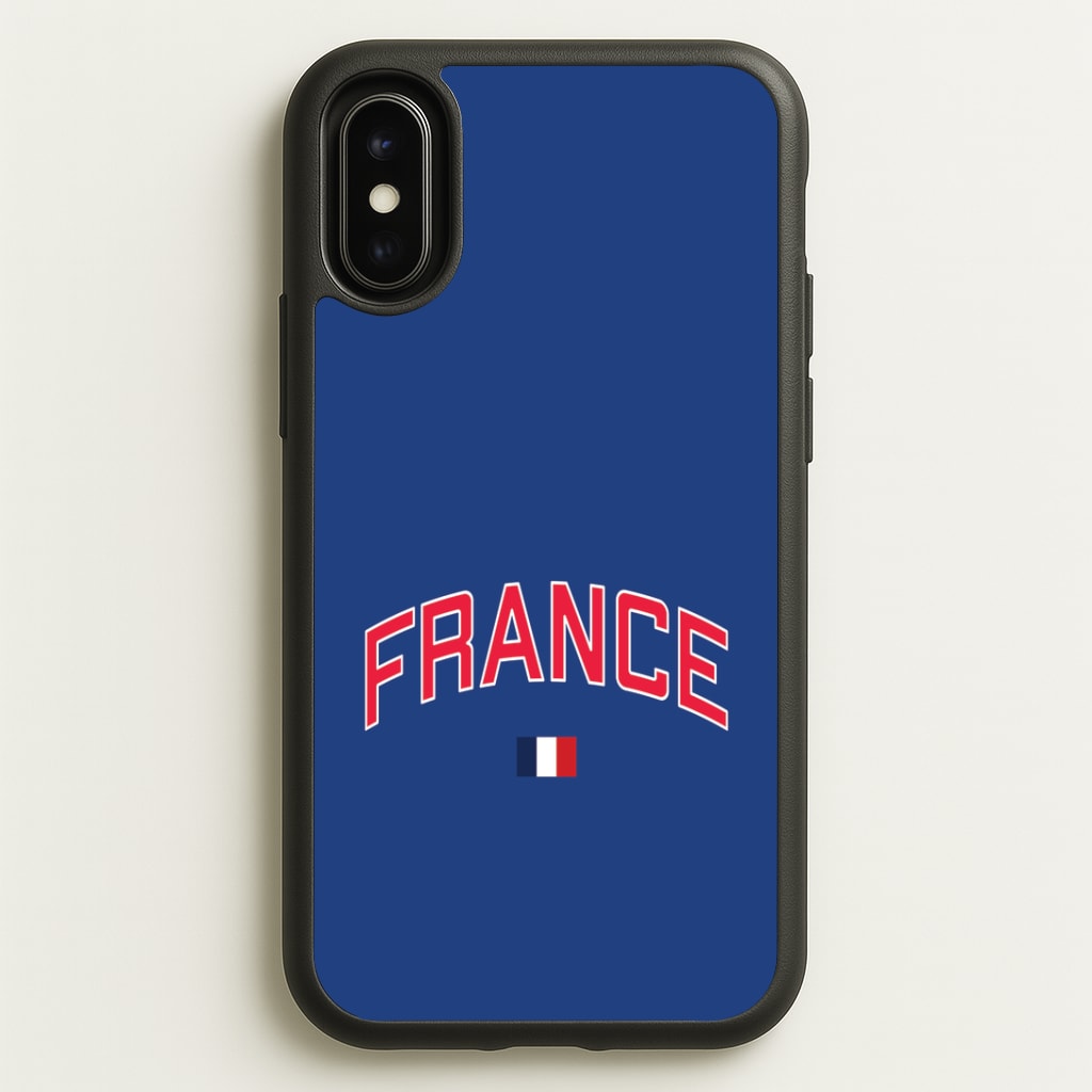 France Team Kit Phone Case - iPhone X / XS