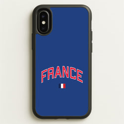 France Team Kit Phone Case - iPhone X / XS