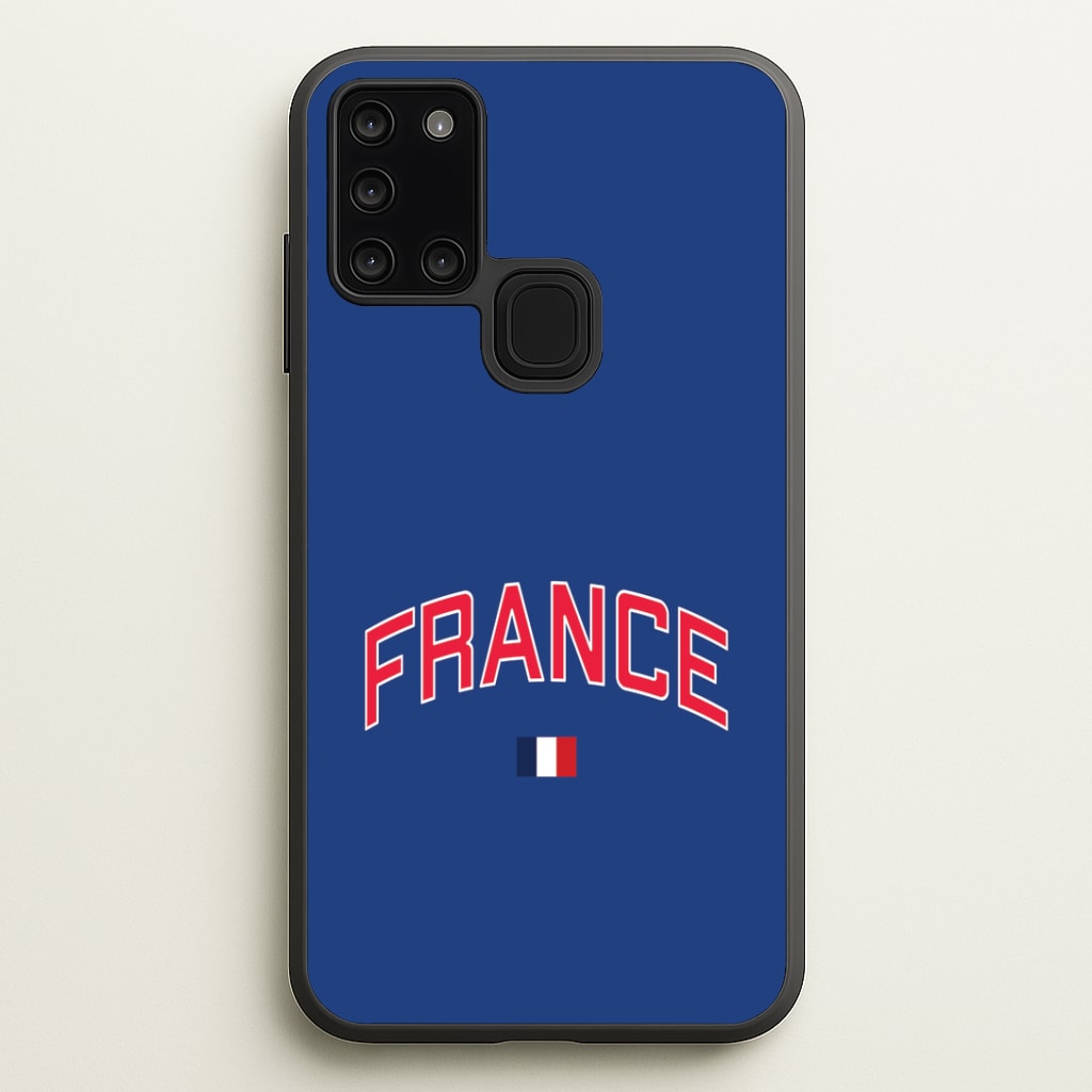 France Team Kit Phone Case - Galaxy A21s