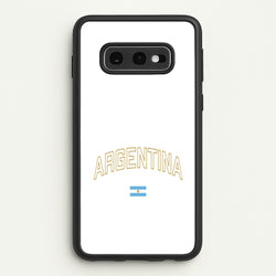 Argentina Team Kit Phone Case - Galaxy S10e