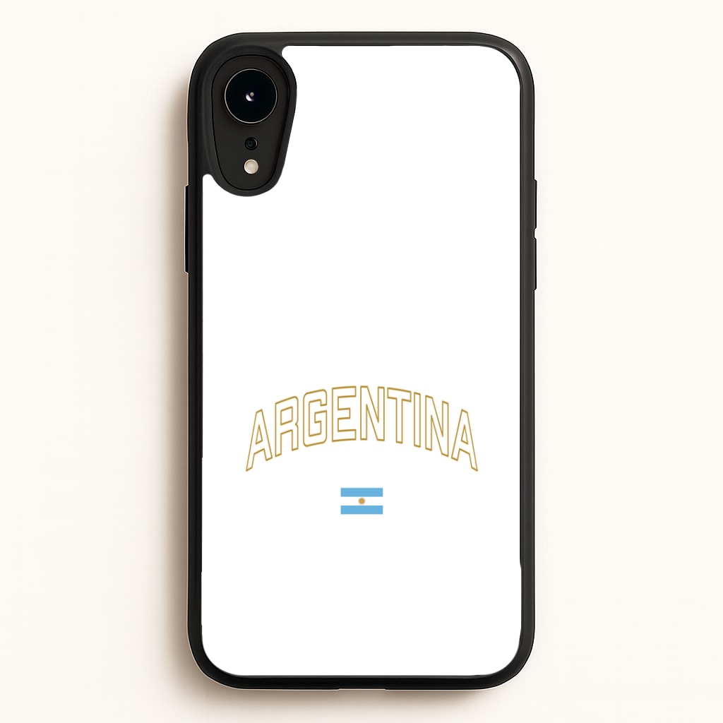 Argentina Team Kit Phone Case - iPhone XR
