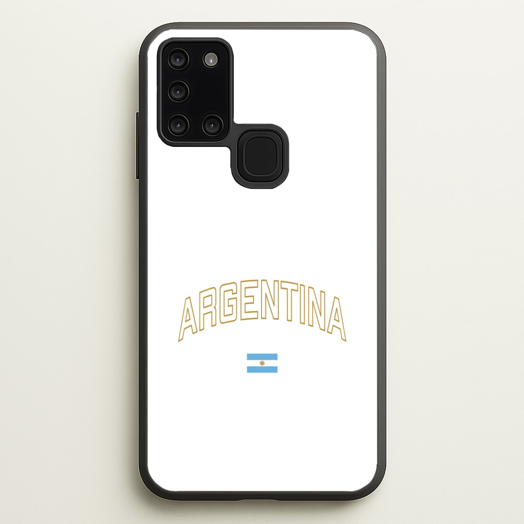 Argentina Team Kit Phone Case - Galaxy A21s