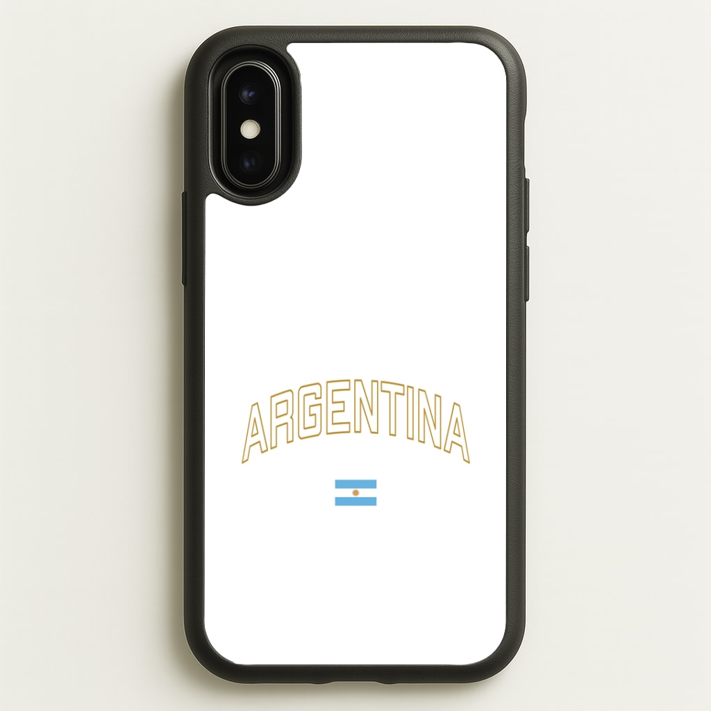 Argentina Team Kit Phone Case - iPhone X / XS