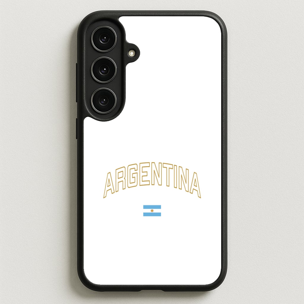 Argentina Team Kit Phone Case - Galaxy S25FE