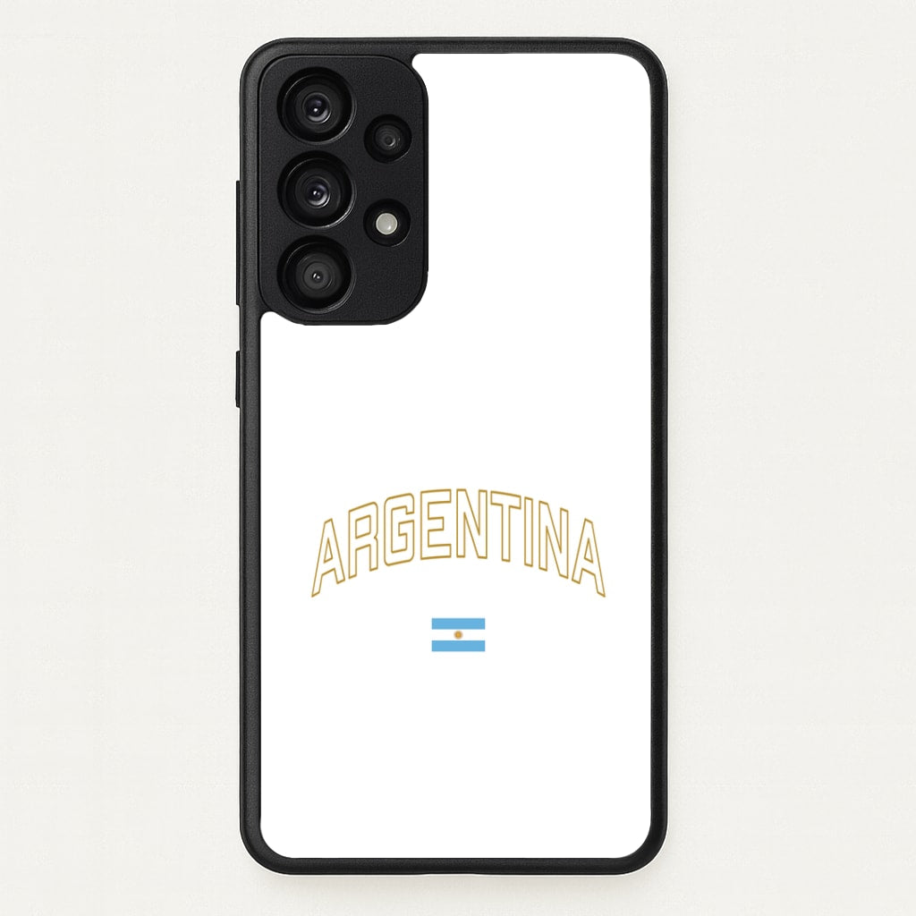 Argentina Team Kit Phone Case - Galaxy A33