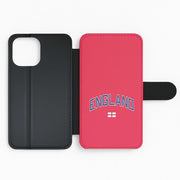 England Team Kit Wallet Phone Case 2