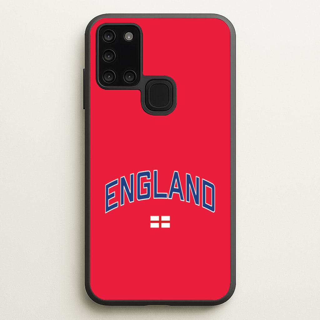 England Team Kit Phone Case - Galaxy A21s