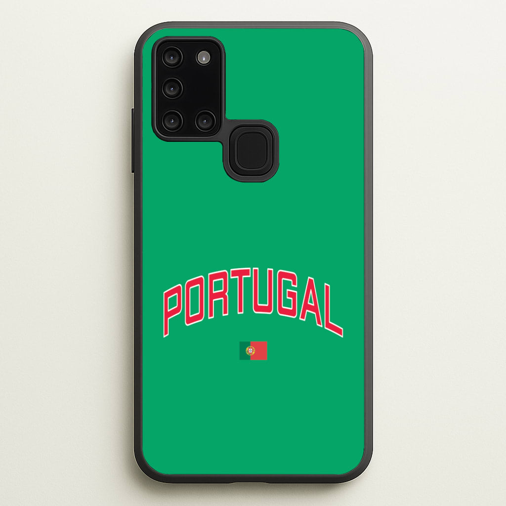 Portugal Team Kit Phone Case - Galaxy A21s
