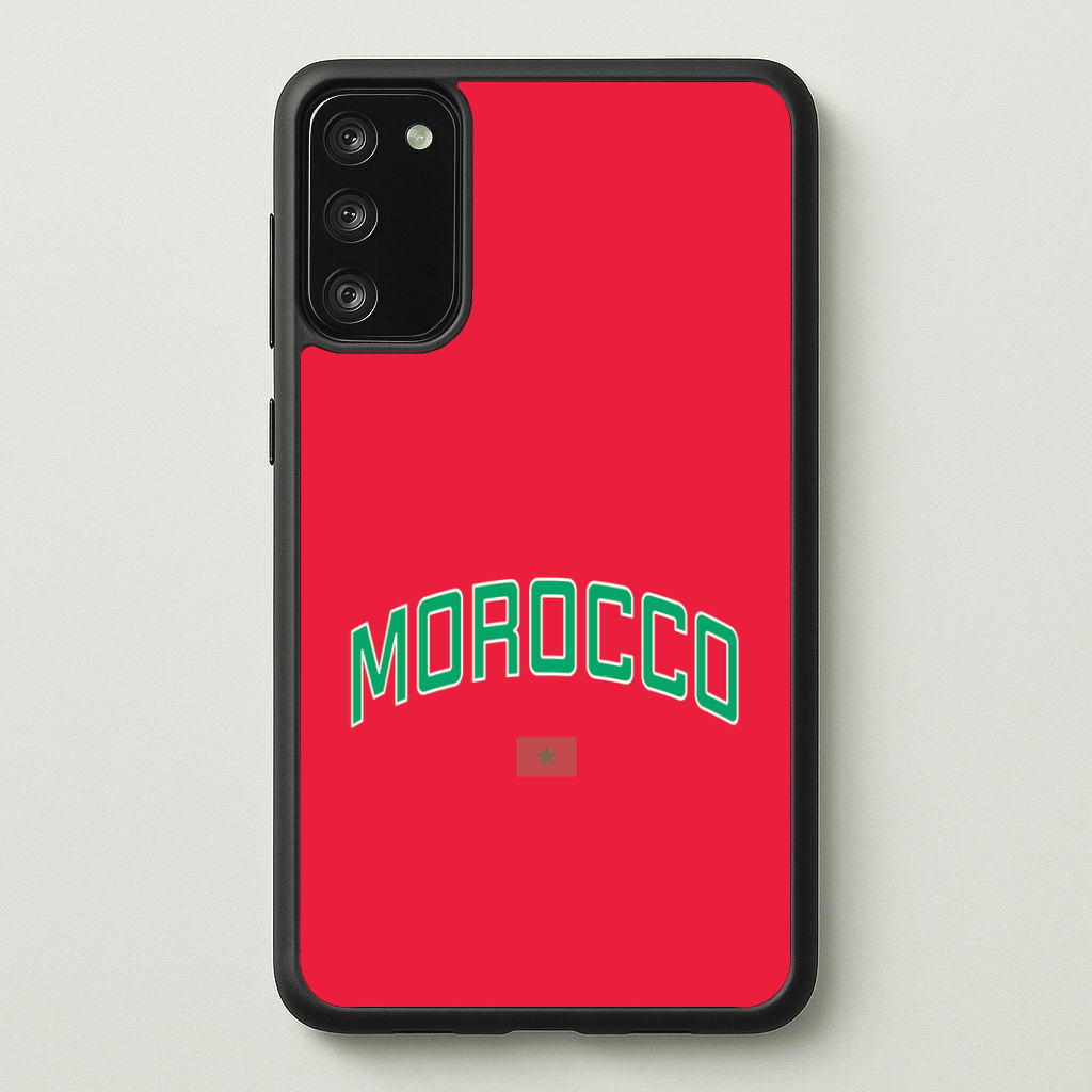 Morocco Team Kit Phone Case - Galaxy A41
