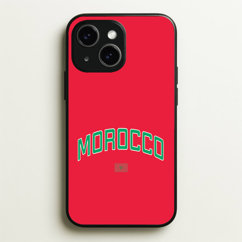 Morocco Team Kit Phone Case - iPhone 15