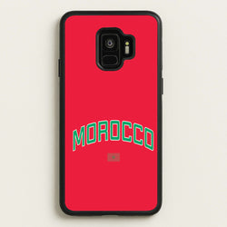 Morocco Team Kit Phone Case - Galaxy S9