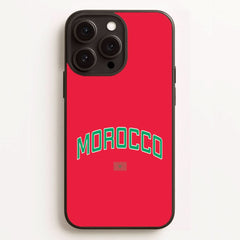 Morocco Team Kit Phone Case