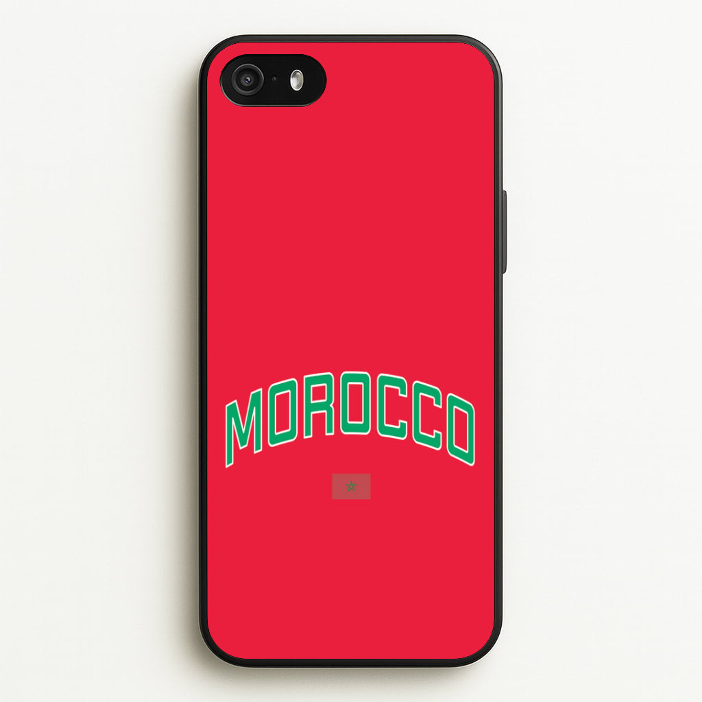 Morocco Team Kit Phone Case - iPhone 5 / 5s / SE 2016