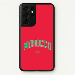 Morocco Team Kit Phone Case - Galaxy S21 Ultra