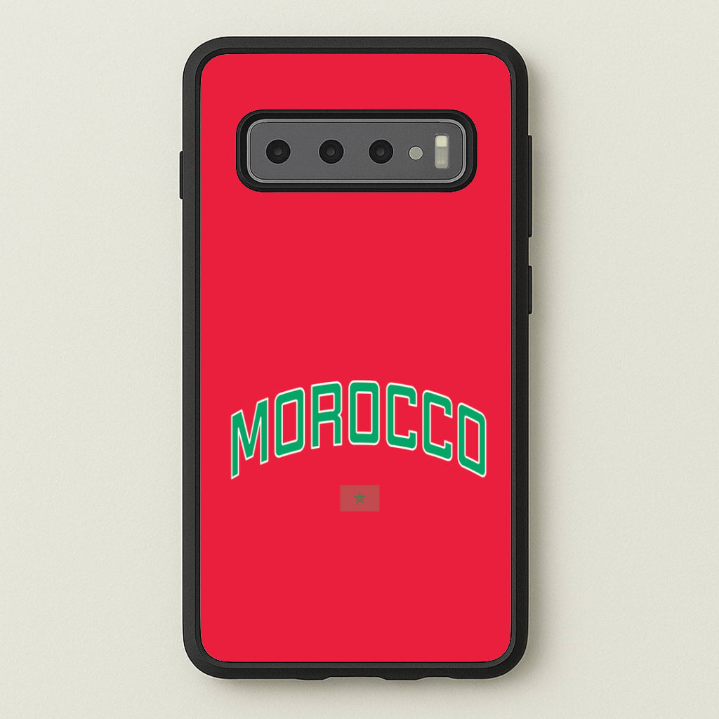 Morocco Team Kit Phone Case - Galaxy S10