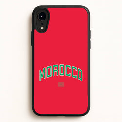 Morocco Team Kit Phone Case - iPhone XR