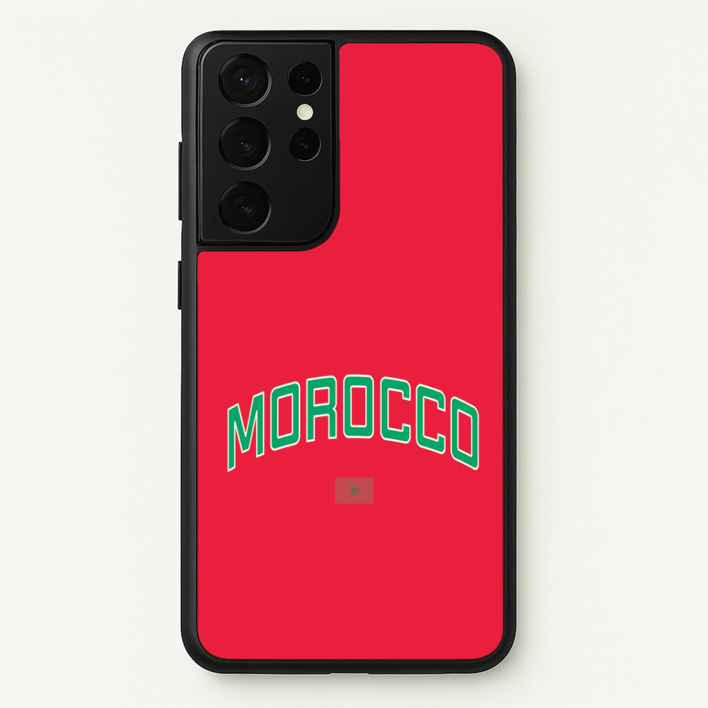 Morocco Team Kit Phone Case - Galaxy S21 Ultra