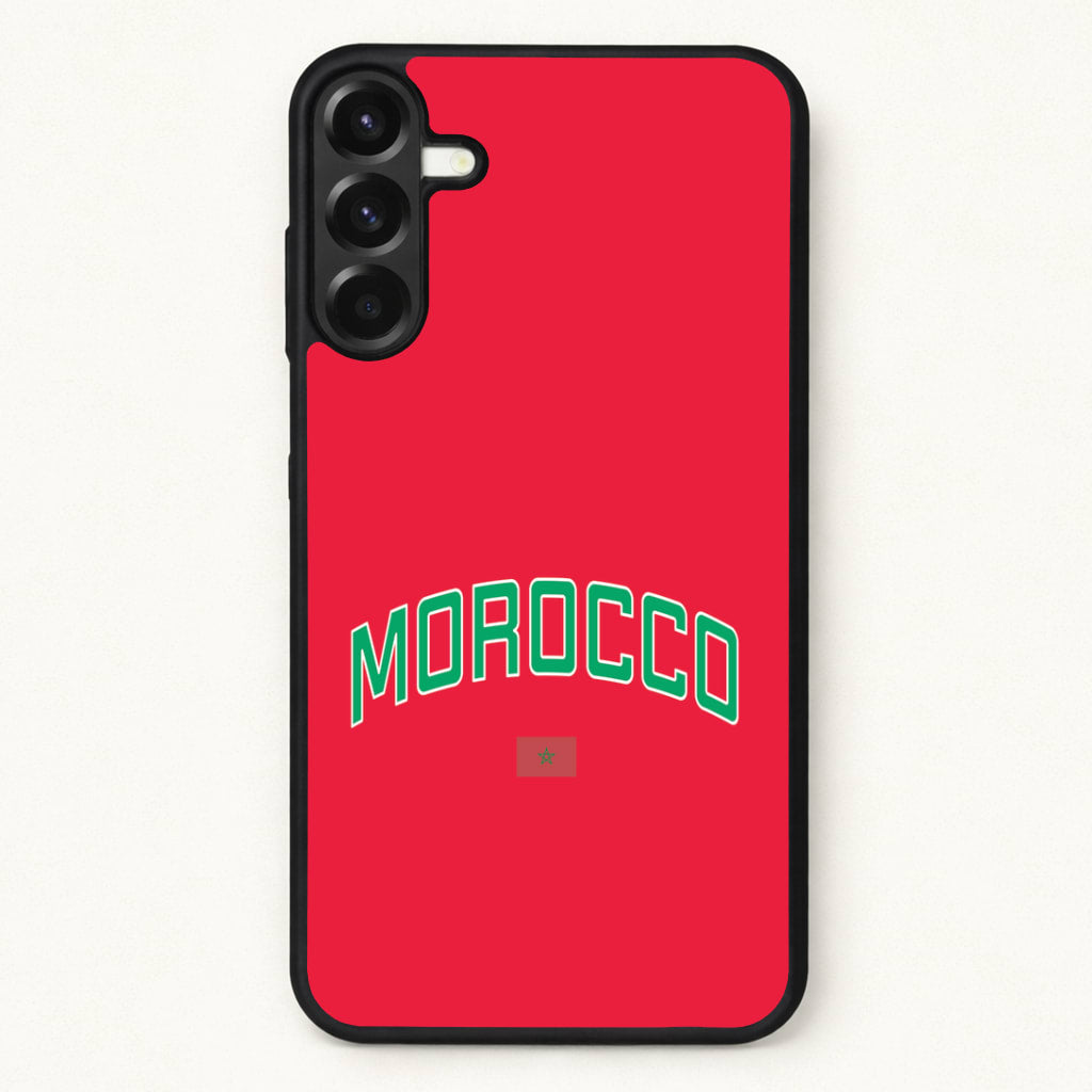 Morocco Team Kit Phone Case - Galaxy A26