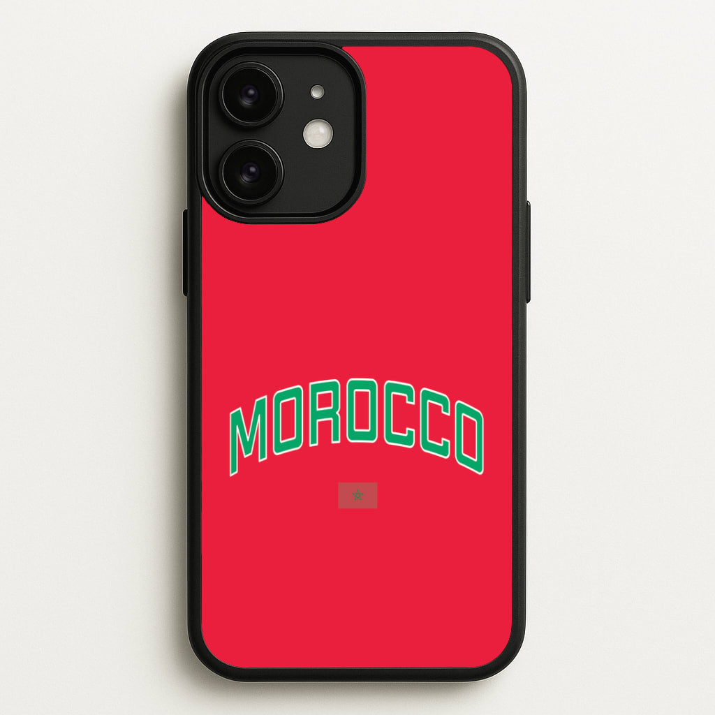 Morocco Team Kit Phone Case - iPhone 11