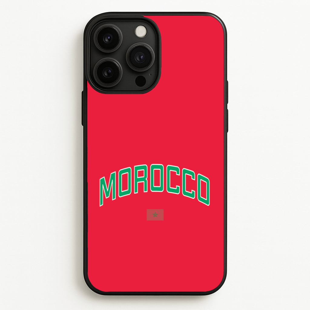 Morocco Team Kit Phone Case - iPhone 13 Pro