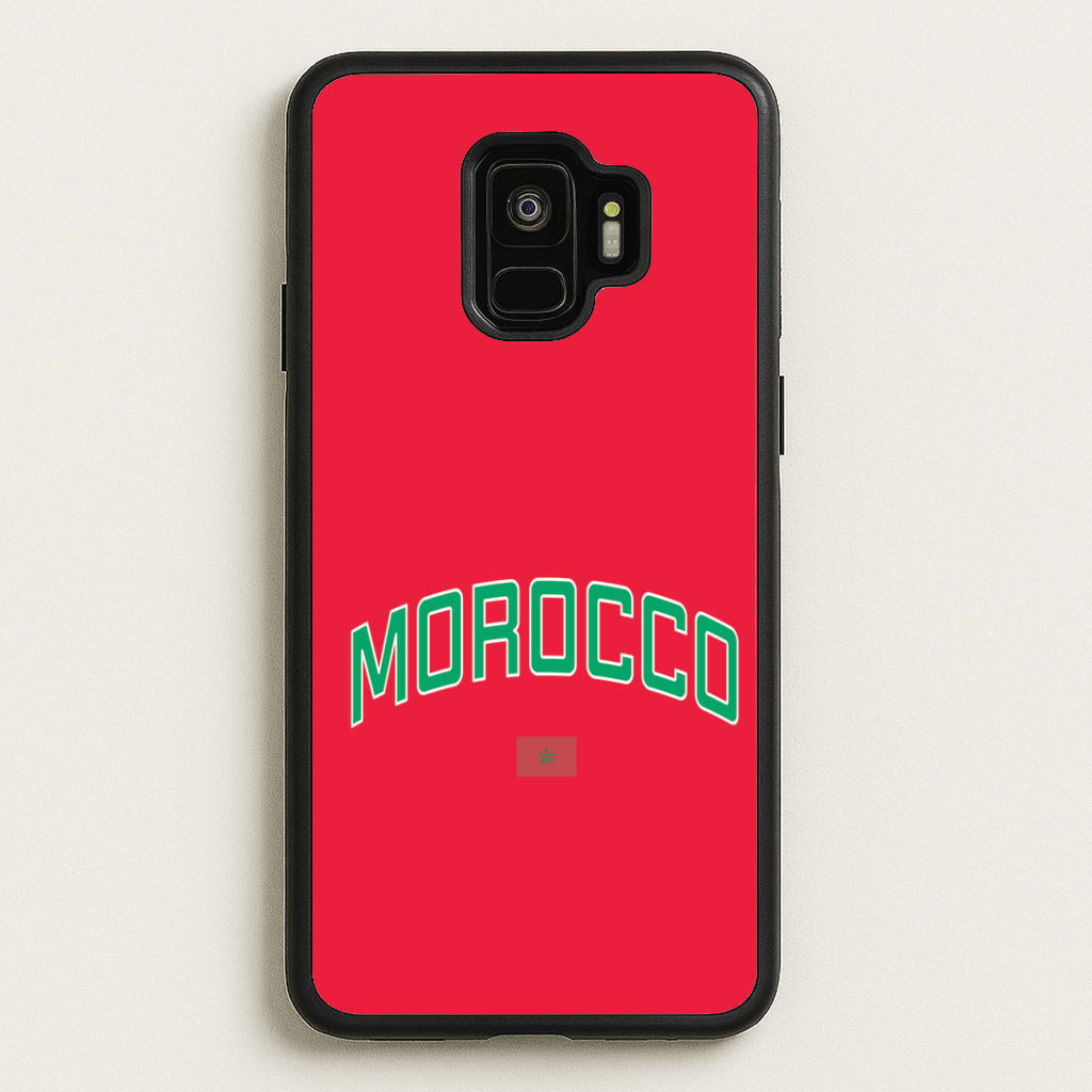 Morocco Team Kit Phone Case - Galaxy S9