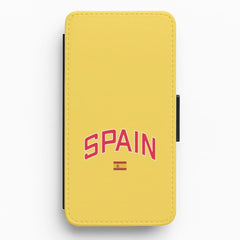 Spain Team Kit Wallet Phone Case