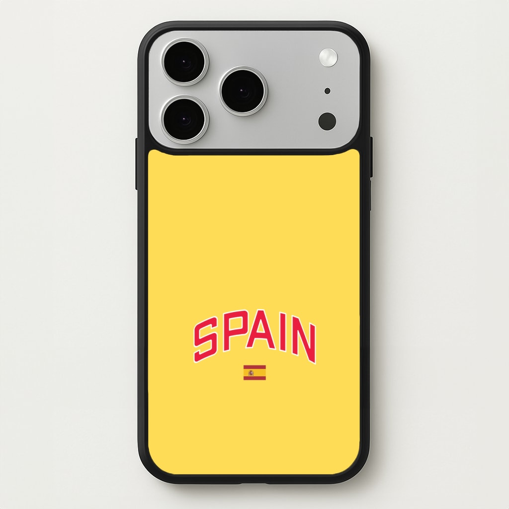 Spain Team Kit Phone Case - iPhone 17 Pro Max