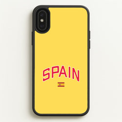 Spain Team Kit Phone Case - iPhone XS Max
