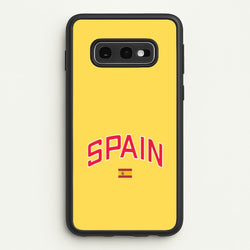 Spain Team Kit Phone Case - Galaxy S10e
