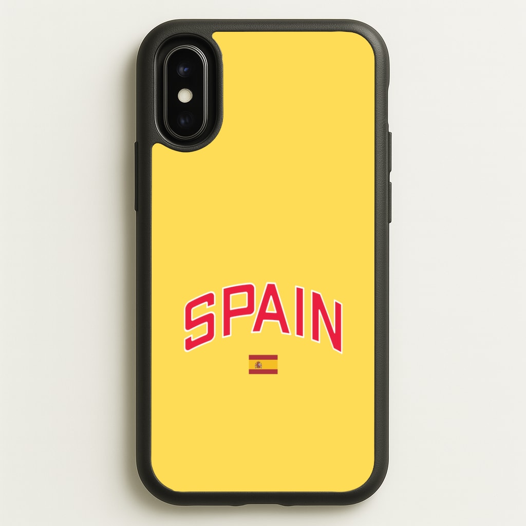 Spain Team Kit Phone Case - iPhone X / XS