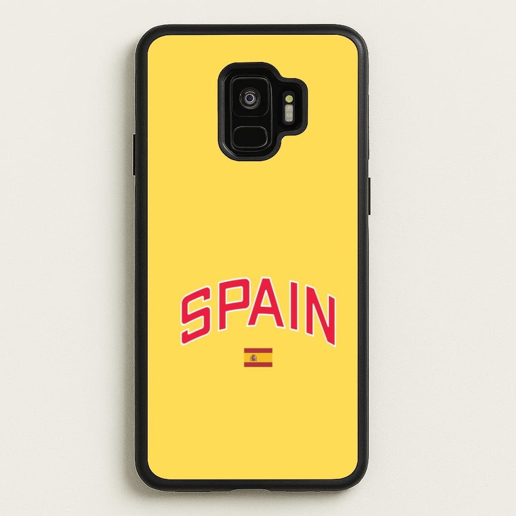 Spain Team Kit Phone Case - Galaxy S9