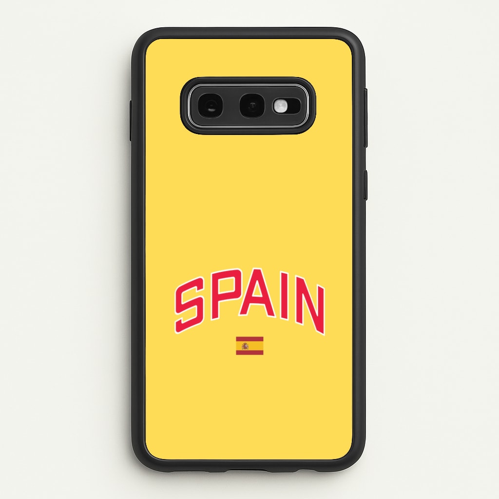 Spain Team Kit Phone Case - Galaxy S10e