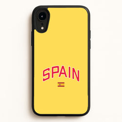 Spain Team Kit Phone Case - iPhone XR