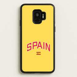 Spain Team Kit Phone Case - Galaxy S9