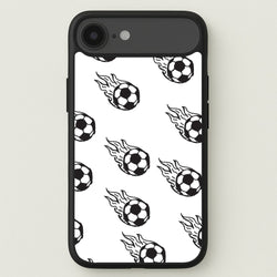 Flaming Football Pattern Phone Case - iPhone 17 Air