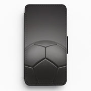 Black Football Flip / Wallet Phone Case 1
