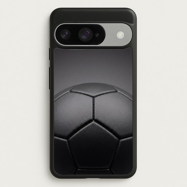 Black Football Phone Case - Google Pixel 10 / 10 Pro / Standard