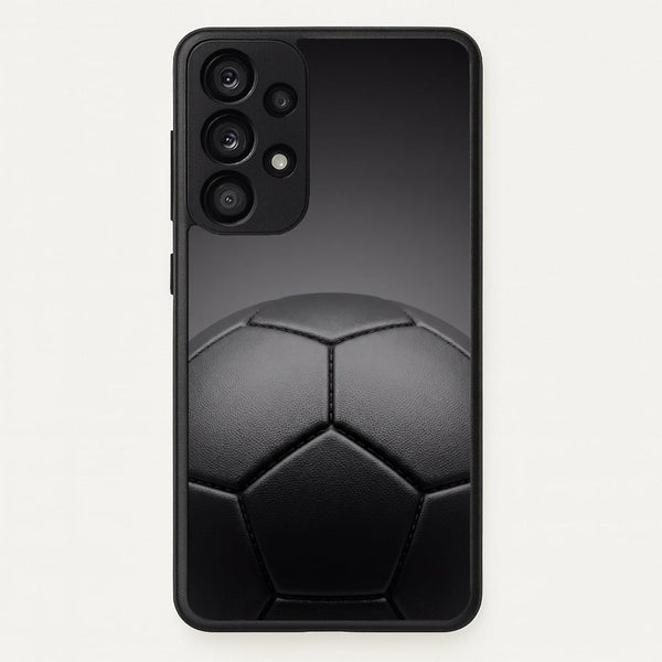Black Football Phone Case - Galaxy A33 / Standard
