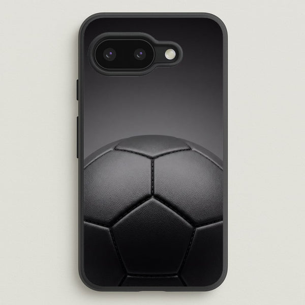 Black Football Phone Case - Google Pixel 9a / Standard